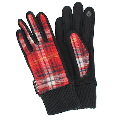 アニエスベー（agnes　b.）　婦人甲チェック　4131AB357　レッド