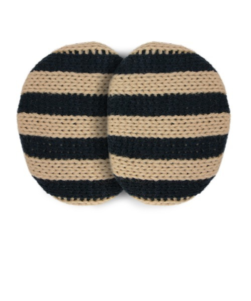 メテックス　イヤーラックス　ボーダー　ベージュ×ネイビー