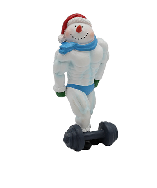 【クリスマス】　東京ローソク　スノーマンマッソー　サイドトライセップス