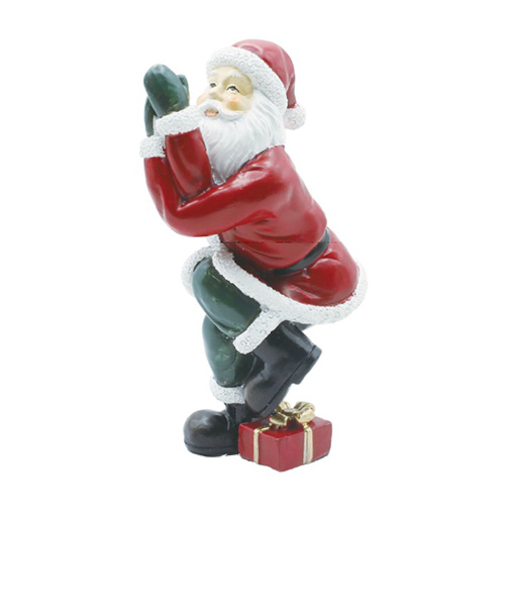 【クリスマス】　東京ローソク　ヨガサンタ　ワシノポーズ