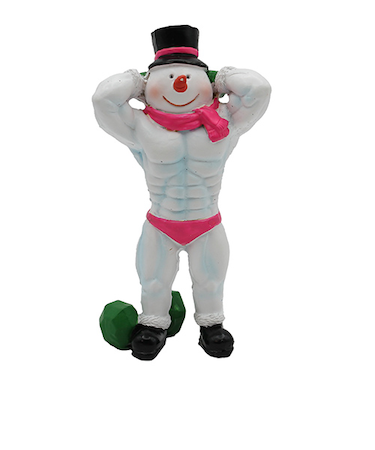 【クリスマス】　東京ローソク　スノーマンマッソー　アブドミナルアンドサイ