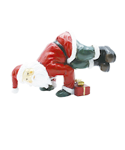 【クリスマス】　東京ローソク　ヨガサンタ　サイドクロウ