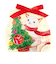 【クリスマス】　チャーリー　メリー＆ブライト　ペーパーギフト　キャット