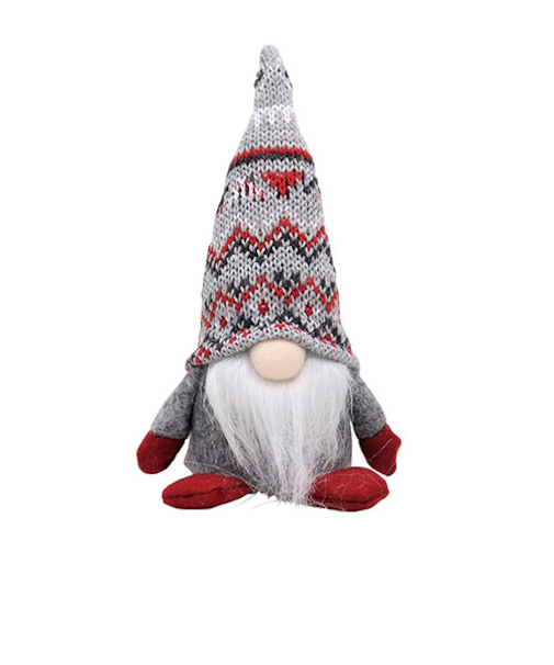 【クリスマス】　東京ローソク　ノルディックサンタ　S　グレー＆レッド