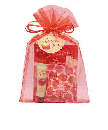 チャーリー　フルーツメドレー　オーガンジー　りんご