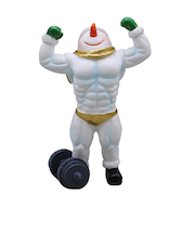 【クリスマス】　東京ローソク　スノーマンマッソー　ダブルバイセップス　金