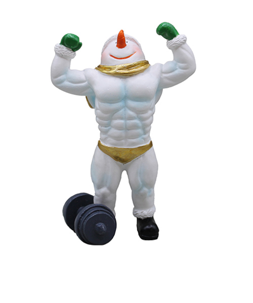 【クリスマス】　東京ローソク　スノーマンマッソー　ダブルバイセップス　金