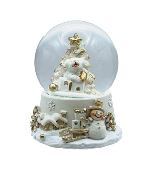 【クリスマス】　東京ローソク　45mm　ホワイトシーン　ベア