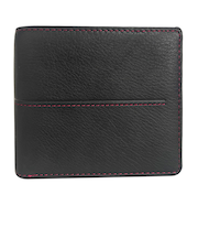 レヴァンクール(Revain Quer) ジョーカカーフ ベラ札入 JK-1 ブラック×ワイン