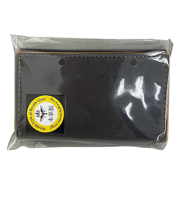 レヴァンクール（Revain　Quer）　ハミルトン　名刺入れ　HT－3　チョコ×ブラウン