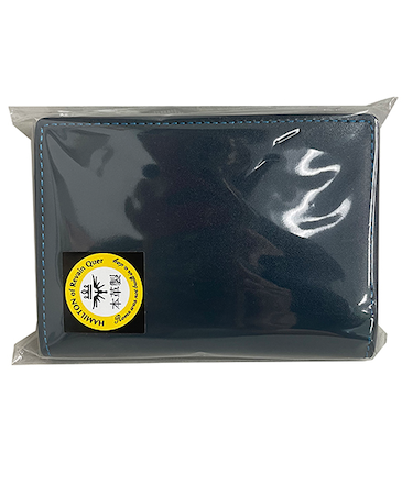 レヴァンクール（Revain　Quer）　ハミルトン　ベラ付き　6面パスケース　HT－4　ネイビー