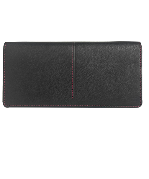 レヴァンクール（Revain　Quer）　ジョーカカーフ　束入　JK－2　ブラック×ワイン