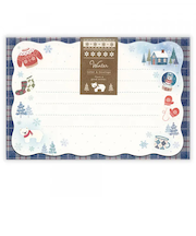 エヌビー社　ミニレター　ウィンター　冬小物　1682338