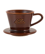 カリタ（Kalita）　美濃焼ドリッパー　MI155　グロスブラウン
