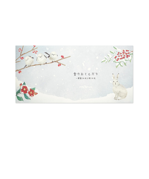 フロンティア　一筆箋　MP－625　雪のおともだち
