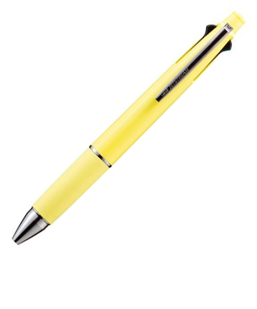 三菱鉛筆　ジェットストリーム　多機能ペン4＆1　0.5mm　MSXE5-1000-5　クリームイエロー