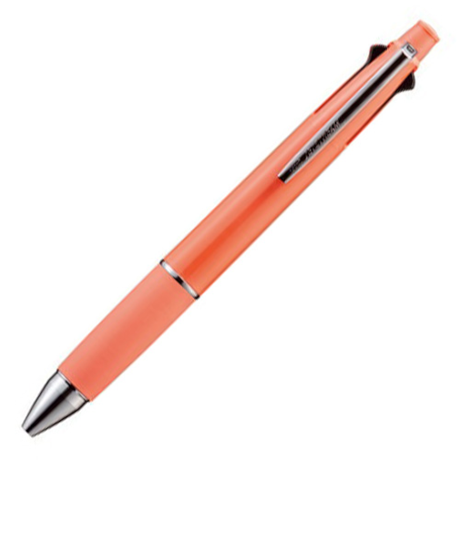 三菱鉛筆　ジェットストリーム　多機能ペン4＆1　0.5mm　MSXE5-1000-5　コーラルオレンジ