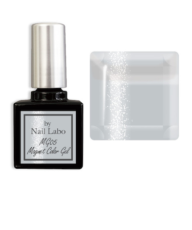 バイネイルラボ（by　Nail　Labo）　マグネットカラージェル　MG05　Crystal　gray