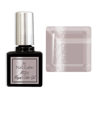 バイネイルラボ（by　Nail　Labo）　マグネットカラージェル　MG02　Purple　greige
