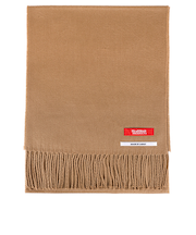 ヘルスニットプロダクト(Healthknit Product) マフラー 無地ベージュ