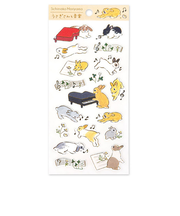 アクティブコーポレーション　森山しなこ　ペーパーシール　L01-SR-49　うさぎさんと音楽