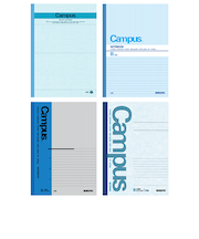 コクヨ（KOKUYO）　歴代キャンパスノート　A5　4冊パック　B罫