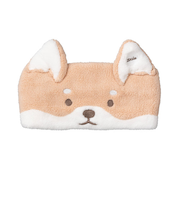 【お買い得】　ズーイファム（Zooie　fam）　吸水アニマルヘアバンド　柴犬