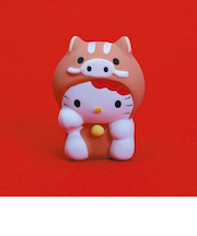 【正月用品】　おみくじ工房　十二支　ハローキティ開運占い　亥　041