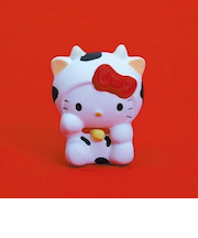 【正月用品】　おみくじ工房　十二支　ハローキティ開運占い　丑　031