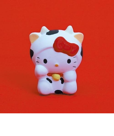 【正月用品】　おみくじ工房　十二支　ハローキティ開運占い　丑　031