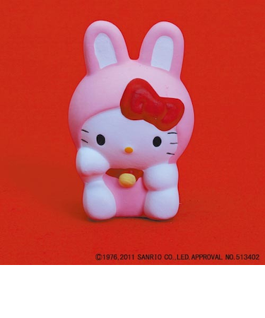 【正月用品】　おみくじ工房　十二支　ハローキティ開運占い　卯　033