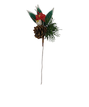 【年賀用品】カサハラ　正月　松笠　ピック（00－15）　1910217