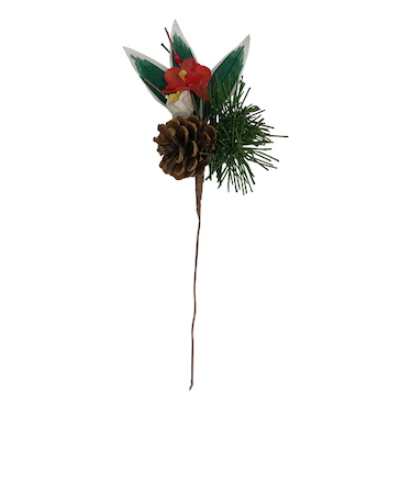 【年賀用品】カサハラ　正月　松笠　ピック（00－15）　1910217