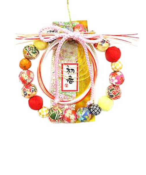 【正月用品】　まゆ玉飾り　宝珠　舞