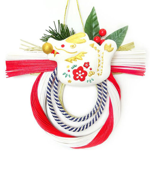 【正月用品】マルモ　国産干支リース　水引