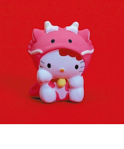 【正月用品】　おみくじ工房　十二支　ハローキティ開運占い　辰　034