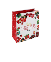 【クリスマス】　クレールフォンテーヌ（Clairefontaine）　ペーパーバッグ　プレゼント　S　cfX－34078－3