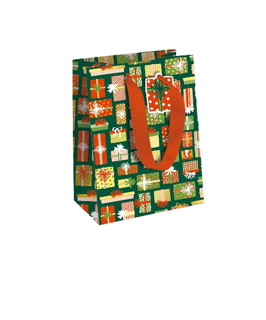 【クリスマス】　クレールフォンテーヌ（Clairefontaine）　ペーパーバッグ　スウィートクリスマス　S　cfX－34644－3
