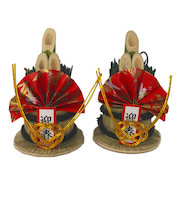 【正月用品】　カサハラ　新春門松赤福セット　0124506