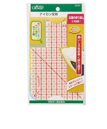 クロバー（Clover）　アイロン定規　25－057