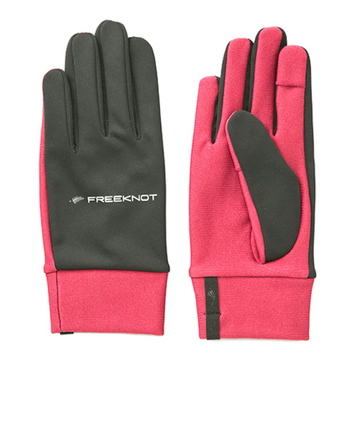 フリーノット（FREEKNOT）　ウィンドシェルフルカバーグローブ　Y4621－M－51　エンジ