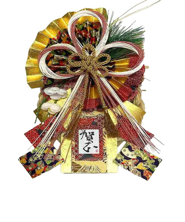 【正月用品】　カサハラ　縁起飾り扇　125151