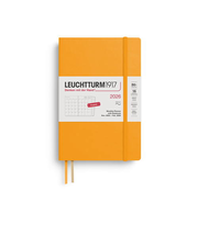 【2025年11月始まり】　ロイヒトトゥルム1917　プランナー　ソフトカバー　B6変型　マンスリーブロック　372792　ライジングサン　月曜始まり