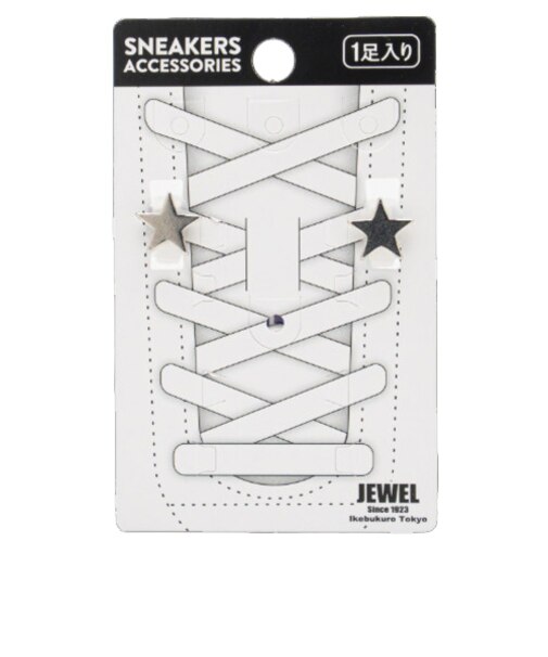 ジュエル1923（JEWEL1923）　スニーカーアクセサリー　クリップタイプ　シルバースター