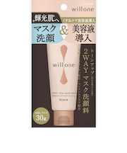ウィルワン(willone) 2WAY クリアマスクウォッシュ ミニ 30g