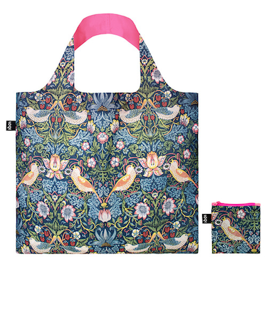 ローキー（LOQI）　MUSEUM　Collection　WM.ST.P　ウイリアム・モリス/いちご泥棒_-ネオンピンク