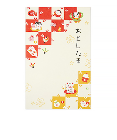 フロンティア　お年玉ポチ袋　お正月小物　PCH‐255　3枚入