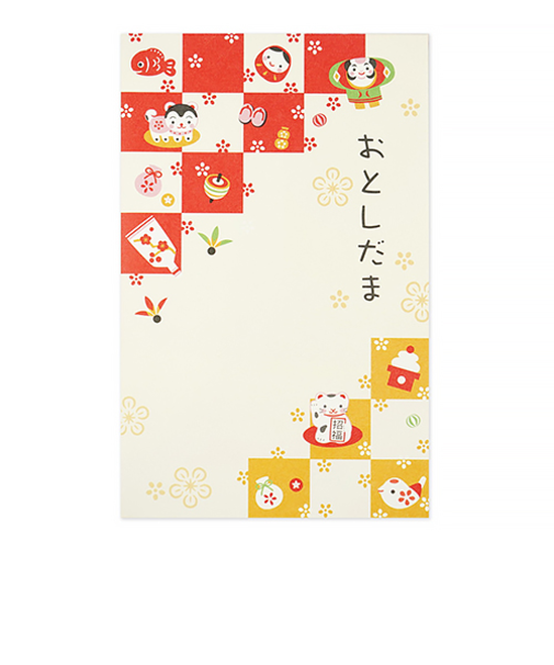 フロンティア　お年玉ポチ袋　お正月小物　PCH‐255　3枚入