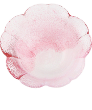 【正月用品】 藍花 桜のいろどり-江戸硝子- 小鉢 30536 白桜