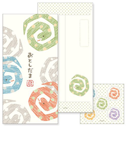 ビバリー　ぽち袋　L　FU－087　うずまきへび